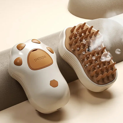 Steam Brush Pet Massage